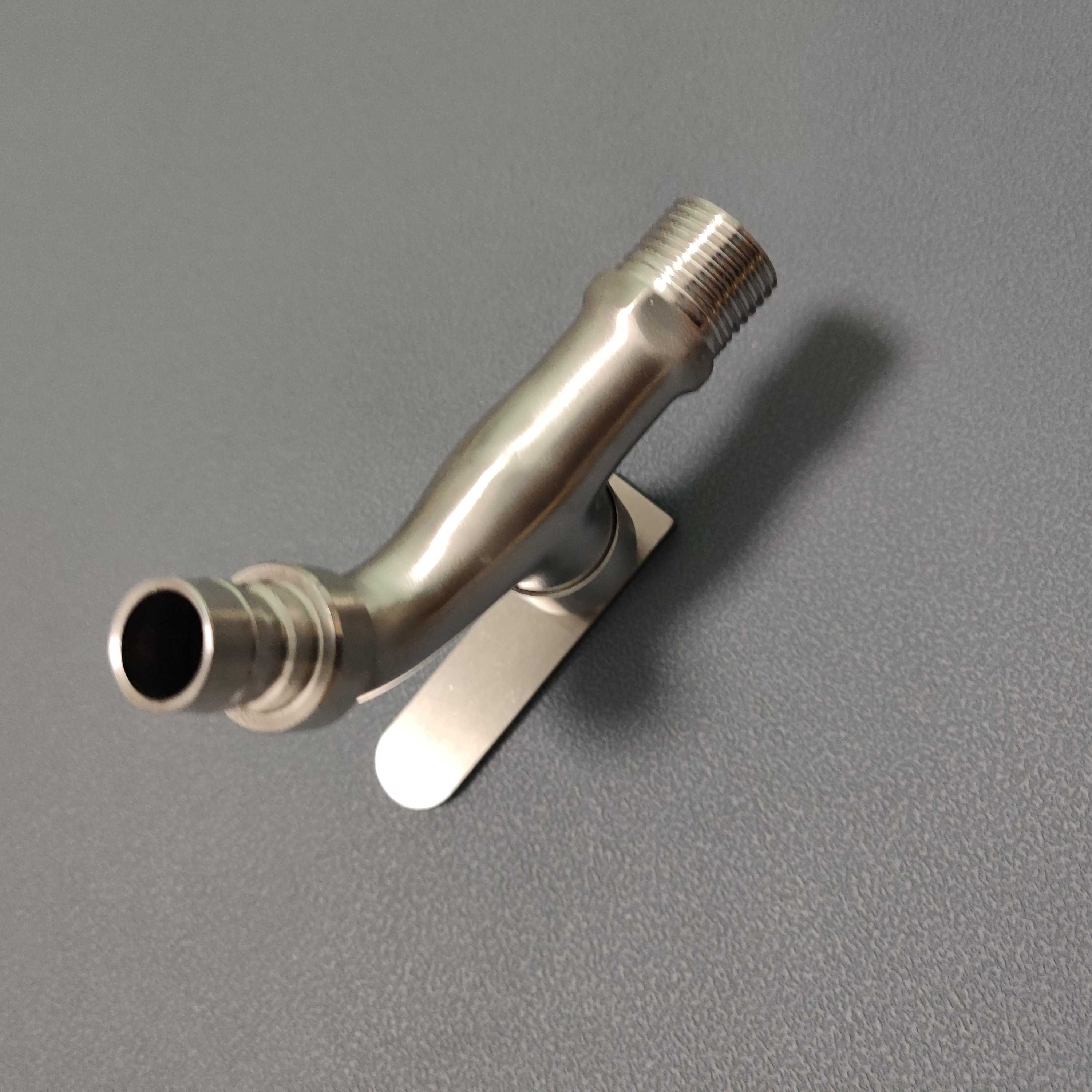 flat handle washing machine using faucet