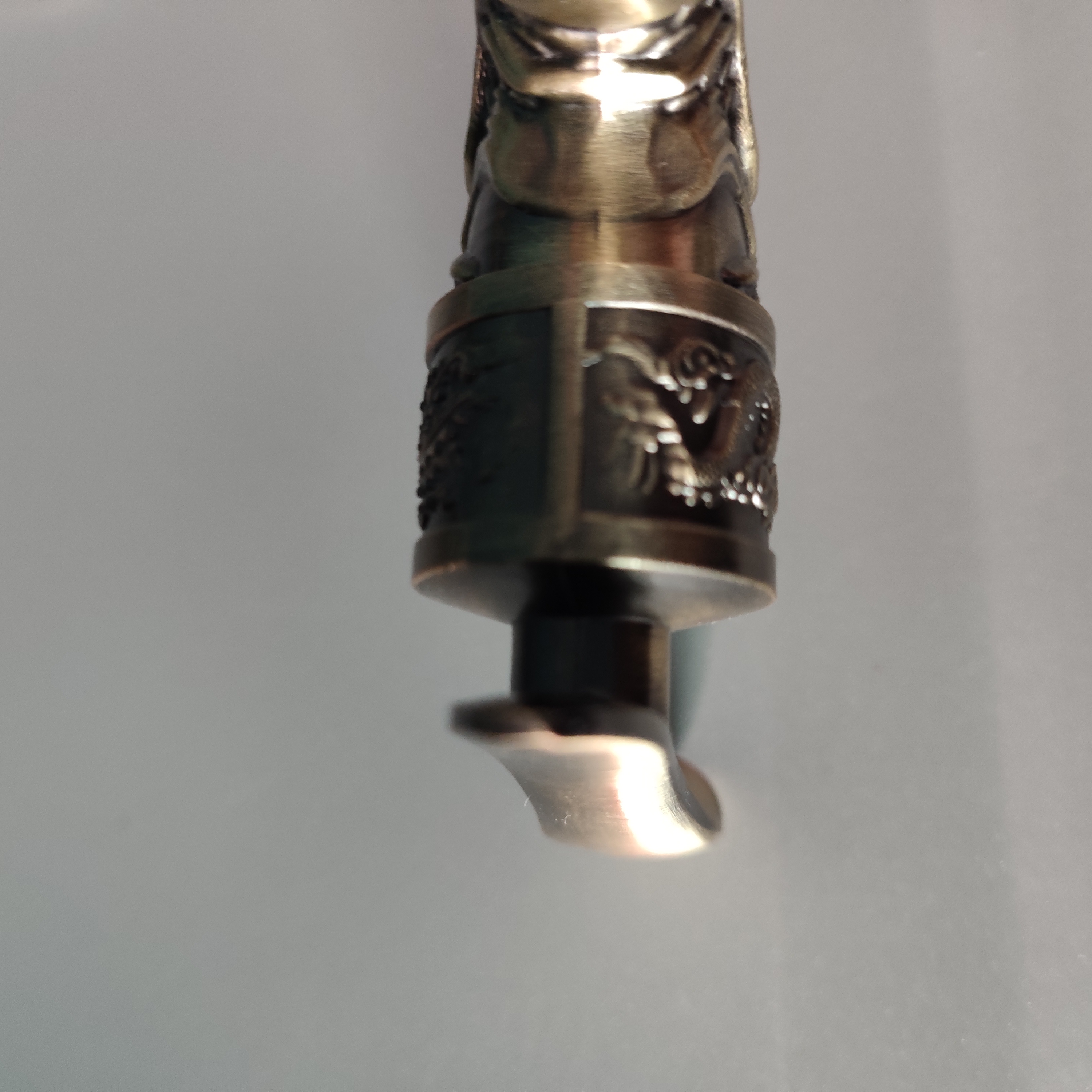 G1/2 dragon pattern metal alloy sink fast on tap garden faucet